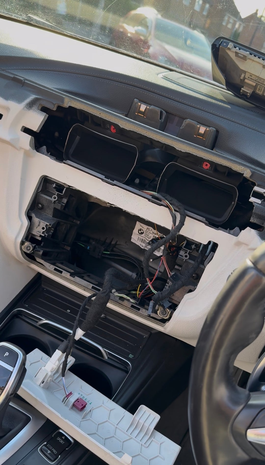 BMW Stolen iDrive Wiring Repair and Replacement