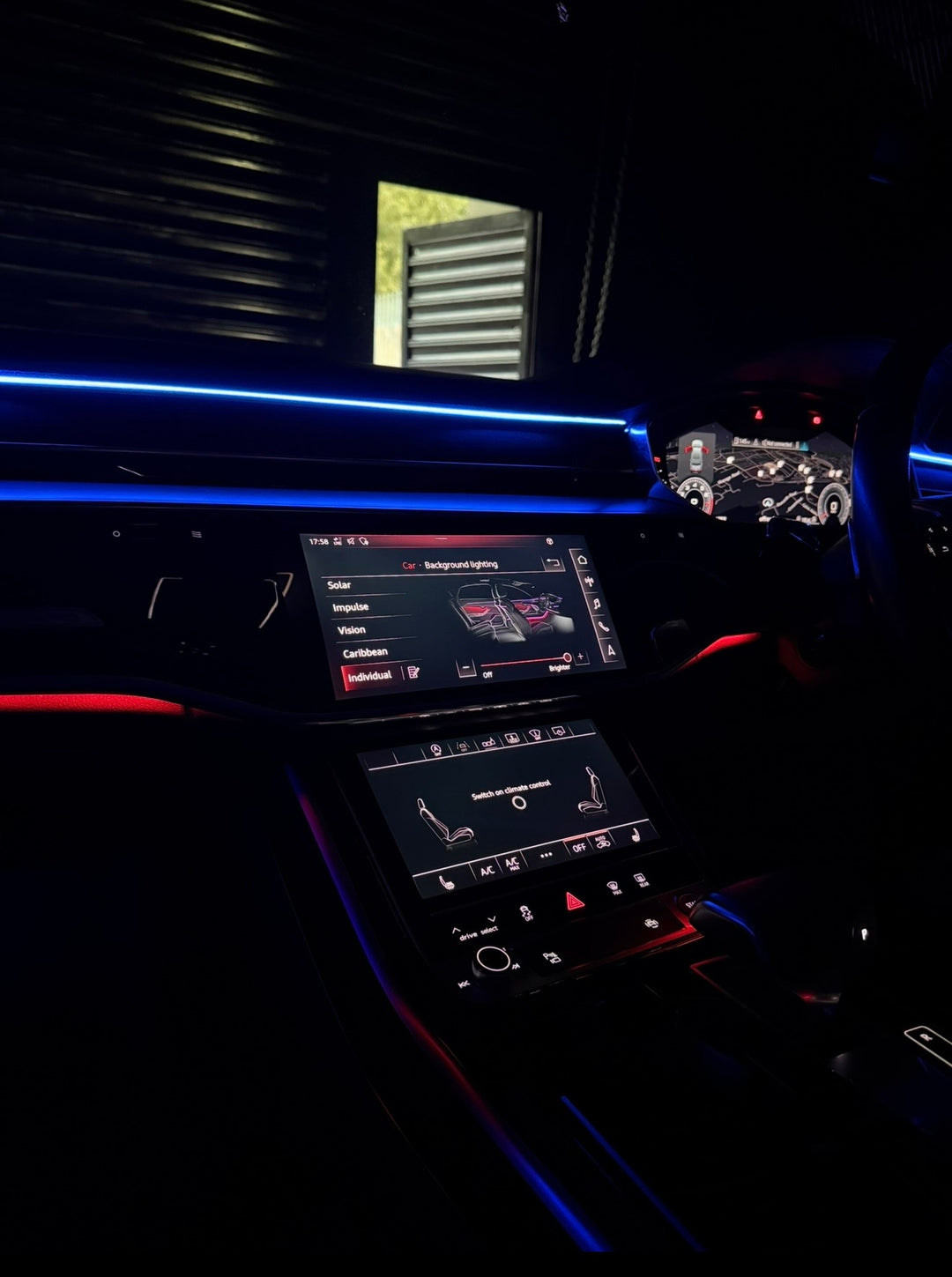Audi A8 D5 OEM Ambient Lighting Retrofit