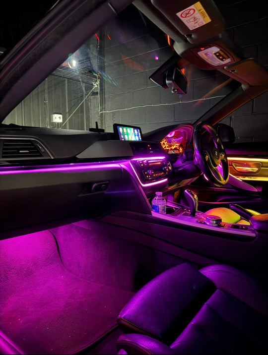 BMW F-Series iDrive Controlled Ambient Lighting Retrofit
