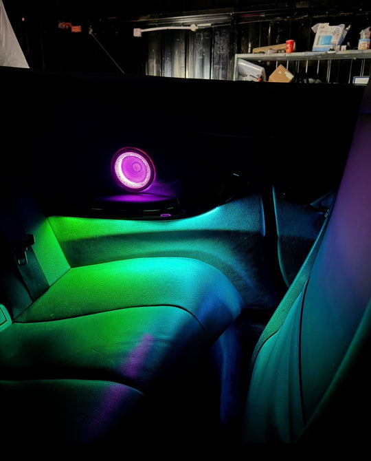 BMW F-Series iDrive Controlled Ambient Lighting Retrofit