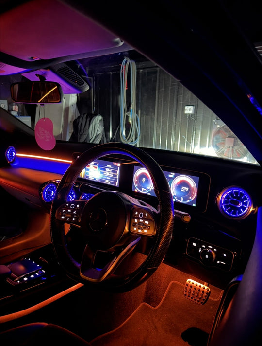 Mercedes A-Class W177 OEM Ambient lighting retrofit