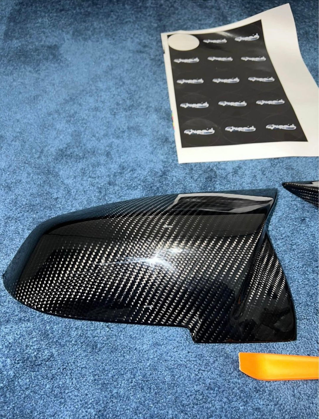 BMW F-Series Genuine Carbon Wing Mirror Caps