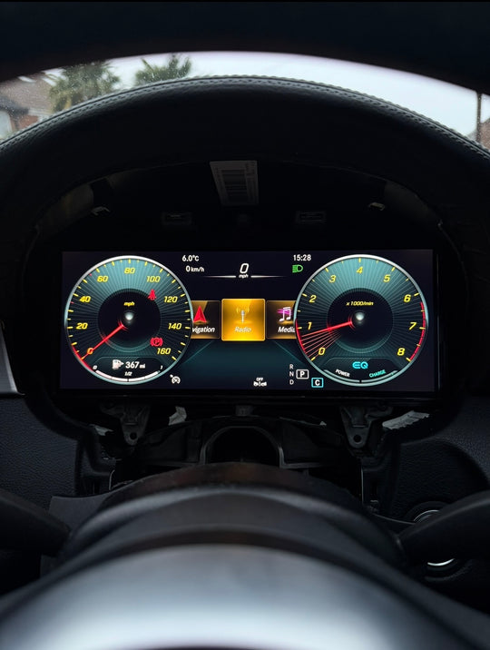 Mercedes W205 OEM Virtual Cockpit Retrofit (2018+)