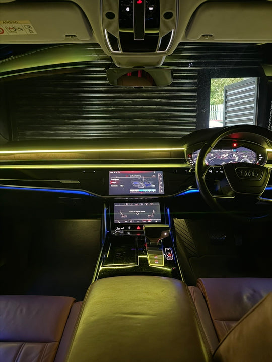 Audi A8 D5 OEM Ambient Lighting Retrofit