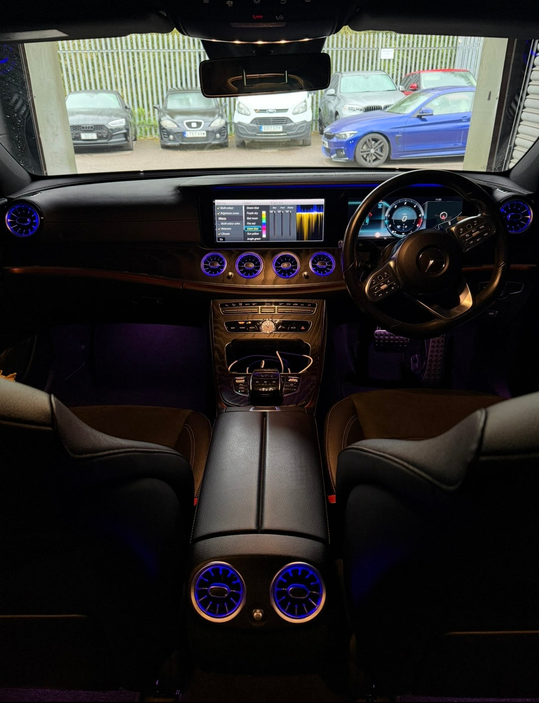 Mercedes W213 E-Class Ambient Vents Retrofit