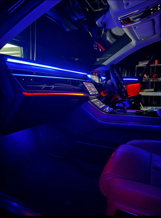 Audi A8 D5 OEM Ambient Lighting Retrofit