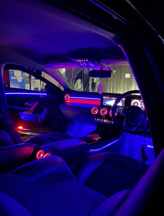 Mercedes A-Class W177 OEM Ambient lighting retrofit