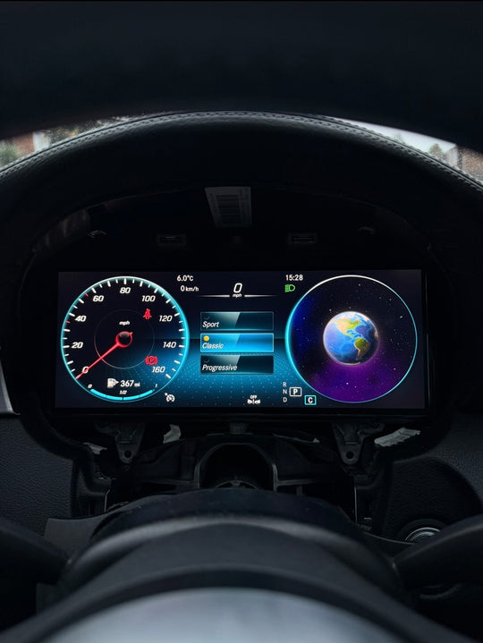 Mercedes W205 OEM Virtual Cockpit Retrofit (2018+)