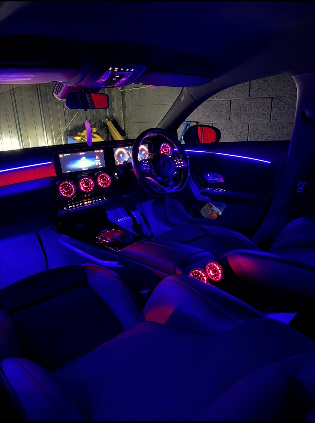 Mercedes A-Class W177 OEM Ambient lighting retrofit