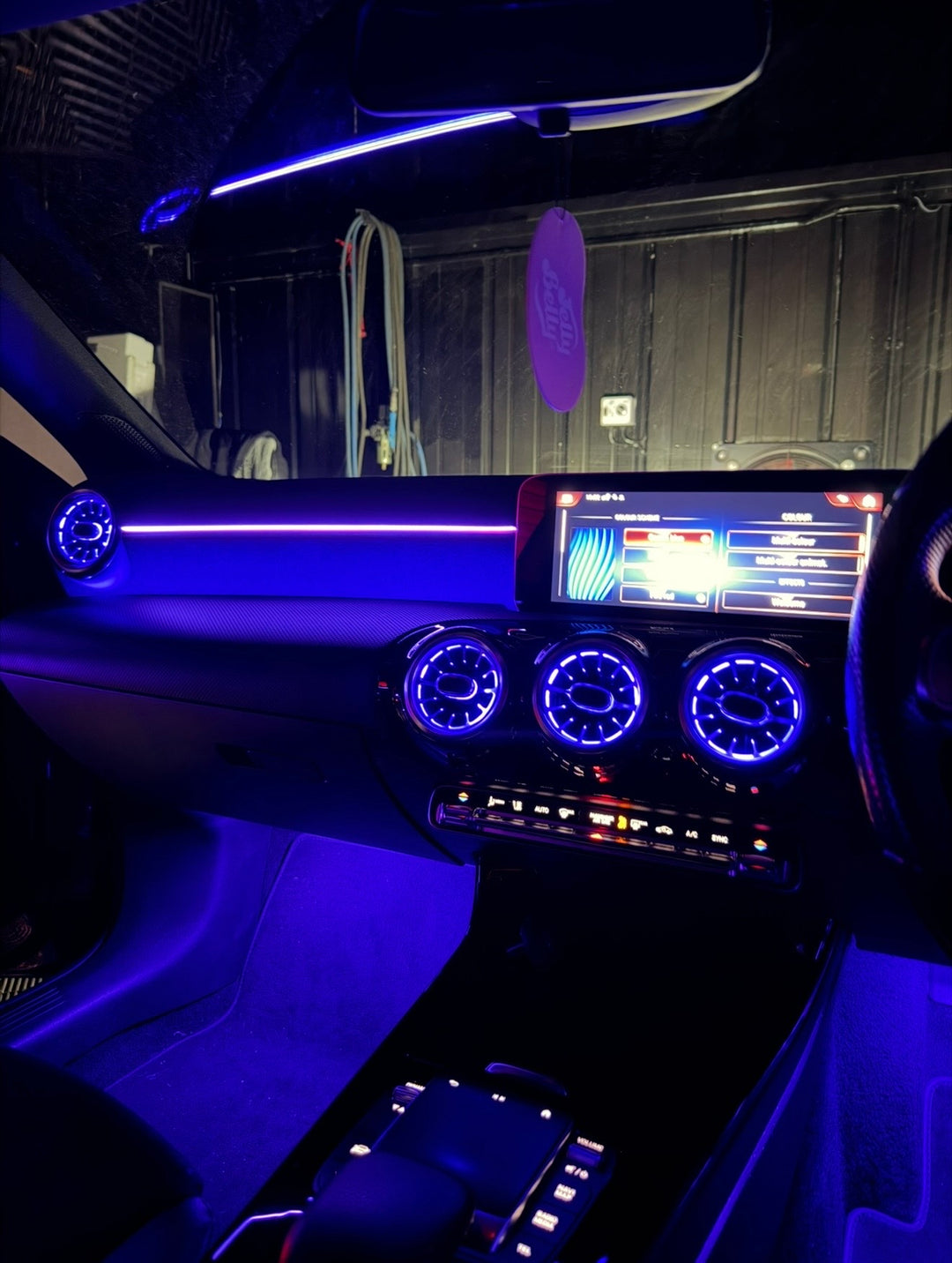 Mercedes A-Class W177 OEM Ambient lighting retrofit