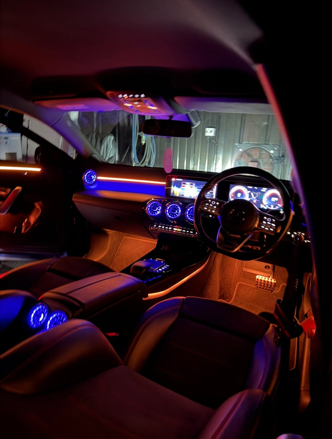 Mercedes A-Class W177 OEM Ambient lighting retrofit