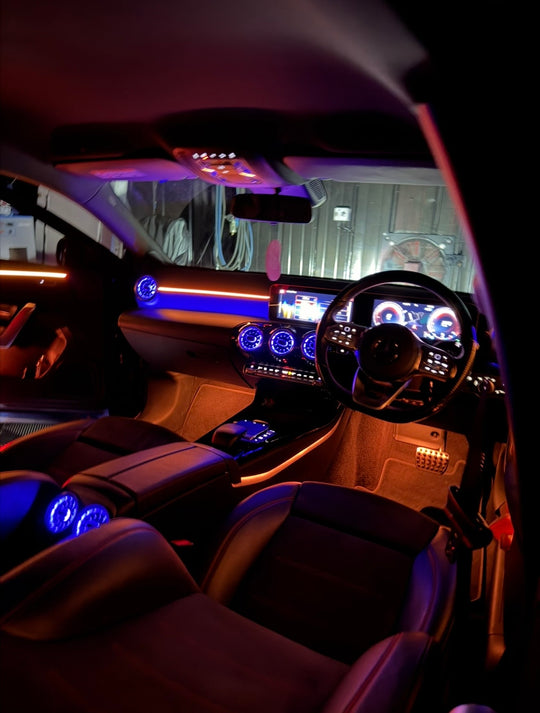 Mercedes A-Class W177 OEM Ambient lighting retrofit