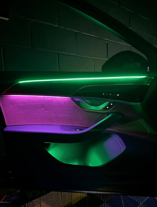 Audi A8 D5 OEM Ambient Lighting Retrofit