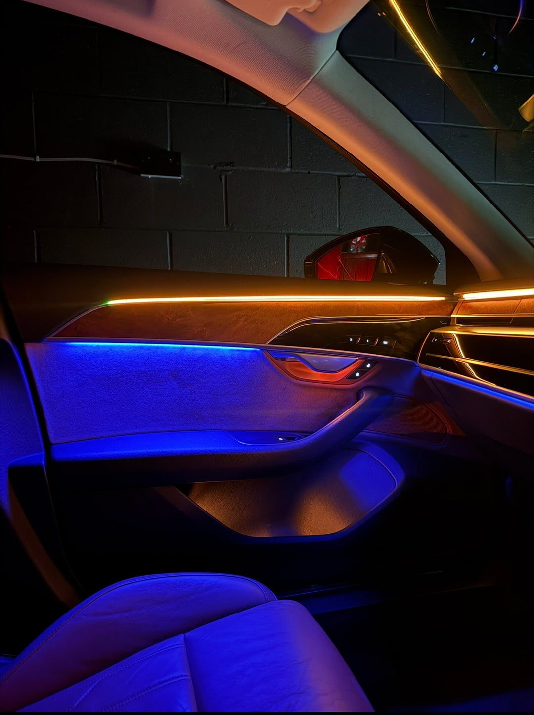 Audi A8 D5 OEM Ambient Lighting Retrofit