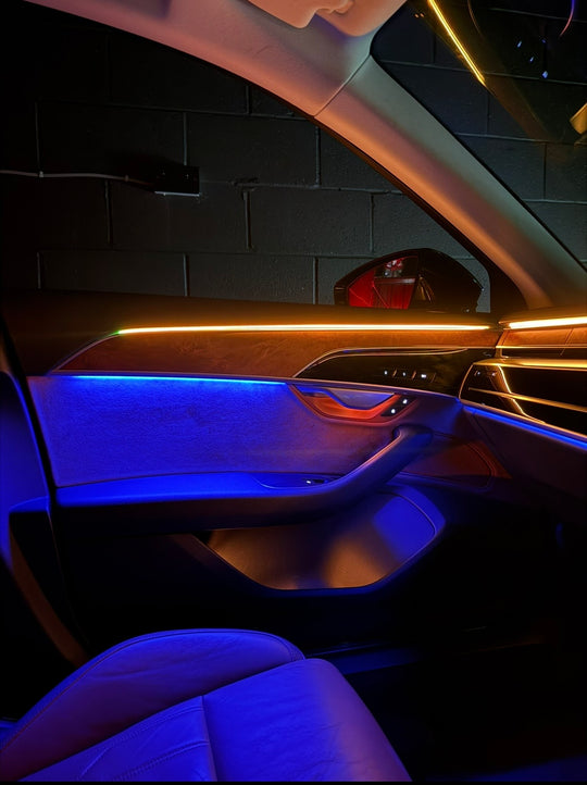 Audi A8 D5 OEM Ambient Lighting Retrofit