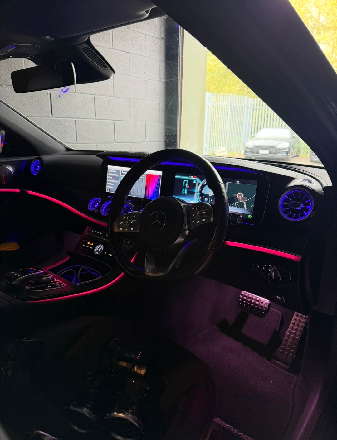 Mercedes W213 E-Class Ambient Vents Retrofit