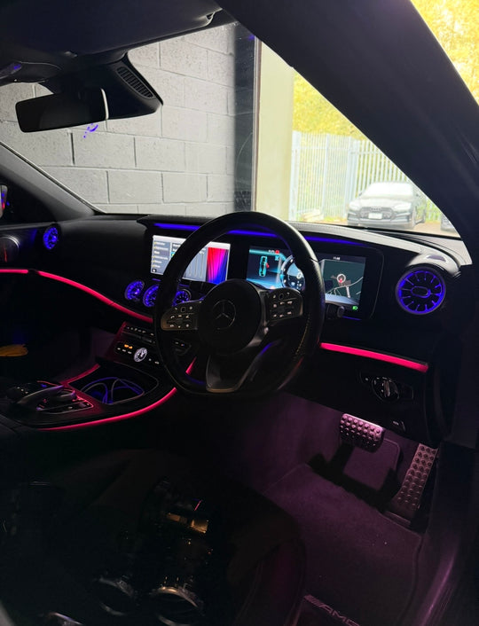 Mercedes W213 E-Class Ambient Vents Retrofit