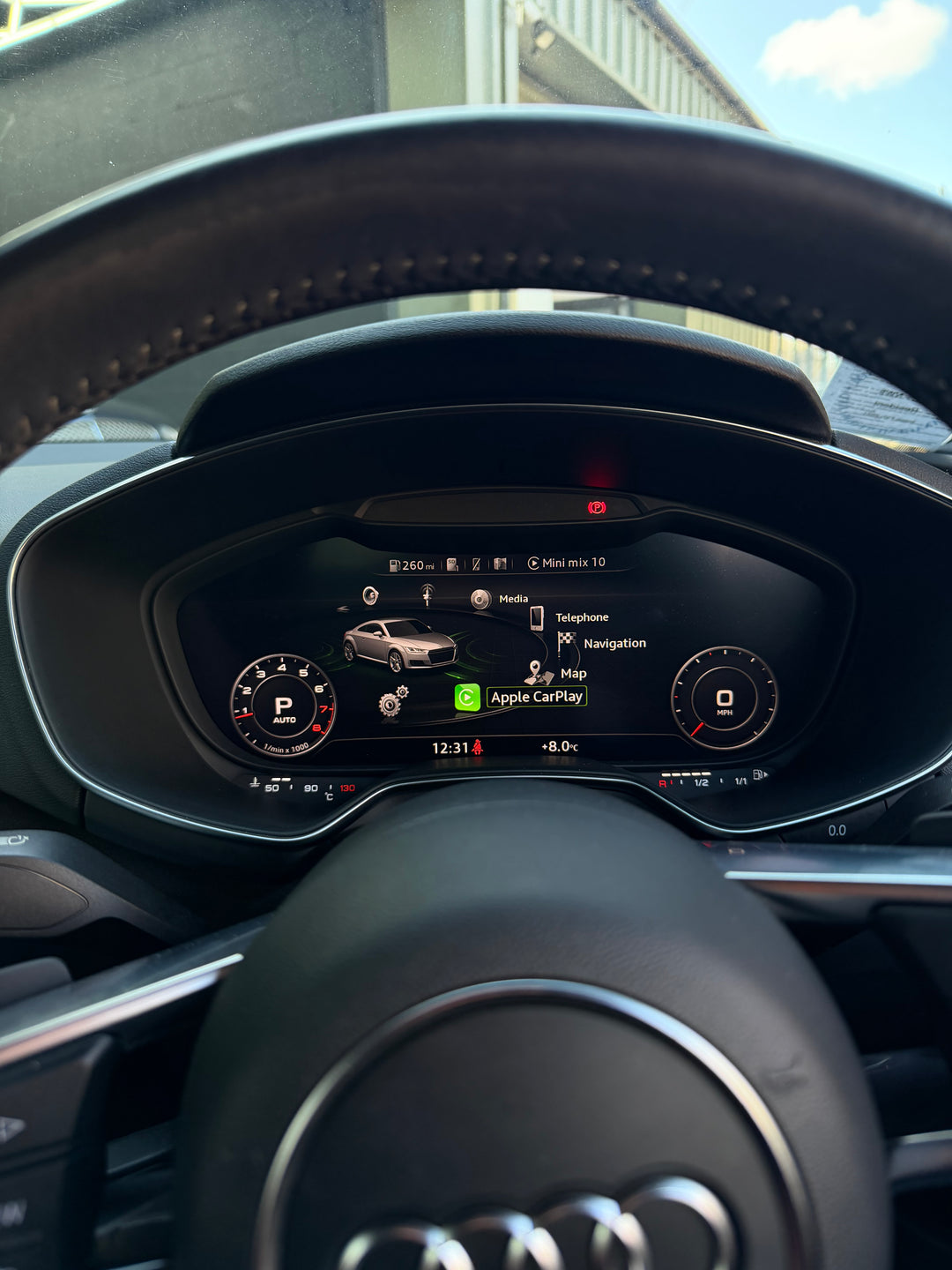 Audi TT MK3 Smartphone Interface - Apple CarPlay/Android Auto (2014+)