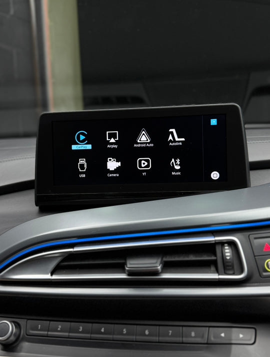 BMW i8 Apple CarPlay Retrofit