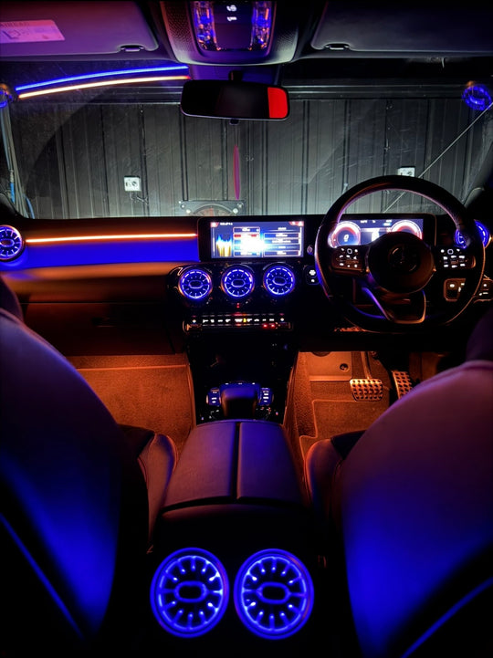 Mercedes A-Class W177 OEM Ambient lighting retrofit