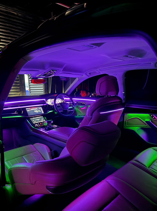 Audi A8 D5 OEM Ambient Lighting Retrofit