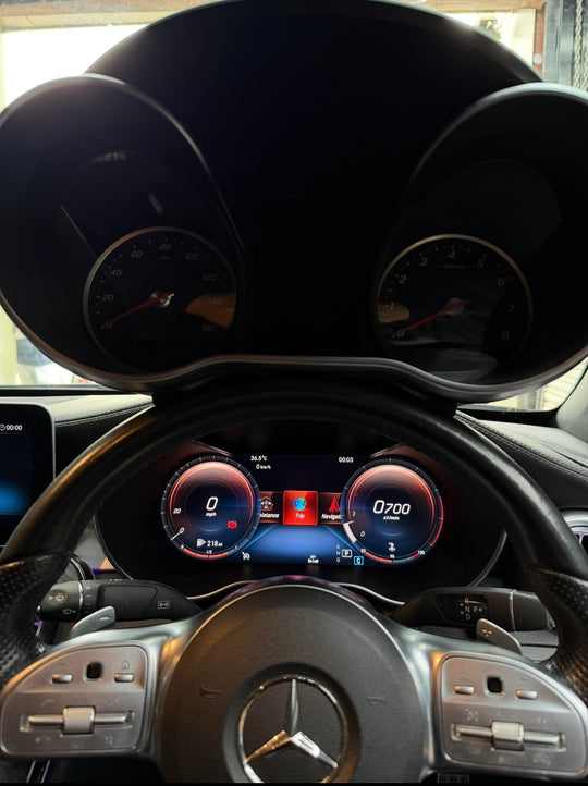 Mercedes W205 OEM Virtual Cockpit Retrofit (2018+)