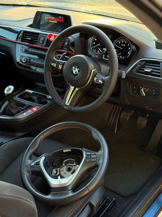BMW M-Sport Steering Wheel Retrofit (F-Series)