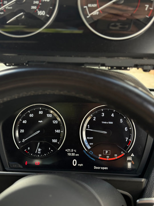 BMW 6WA LCI2 Black Panel Cluster