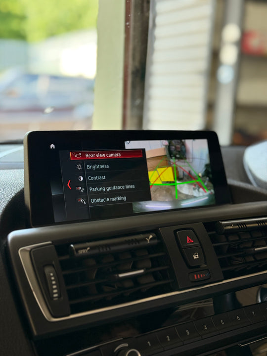 BMW 3AG Reverse Camera Retrofit