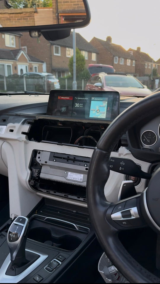 BMW Stolen iDrive Wiring Repair and Replacement