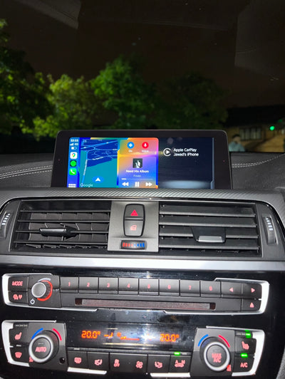 BMW Half Screen to Full Screen CarPlay Activation