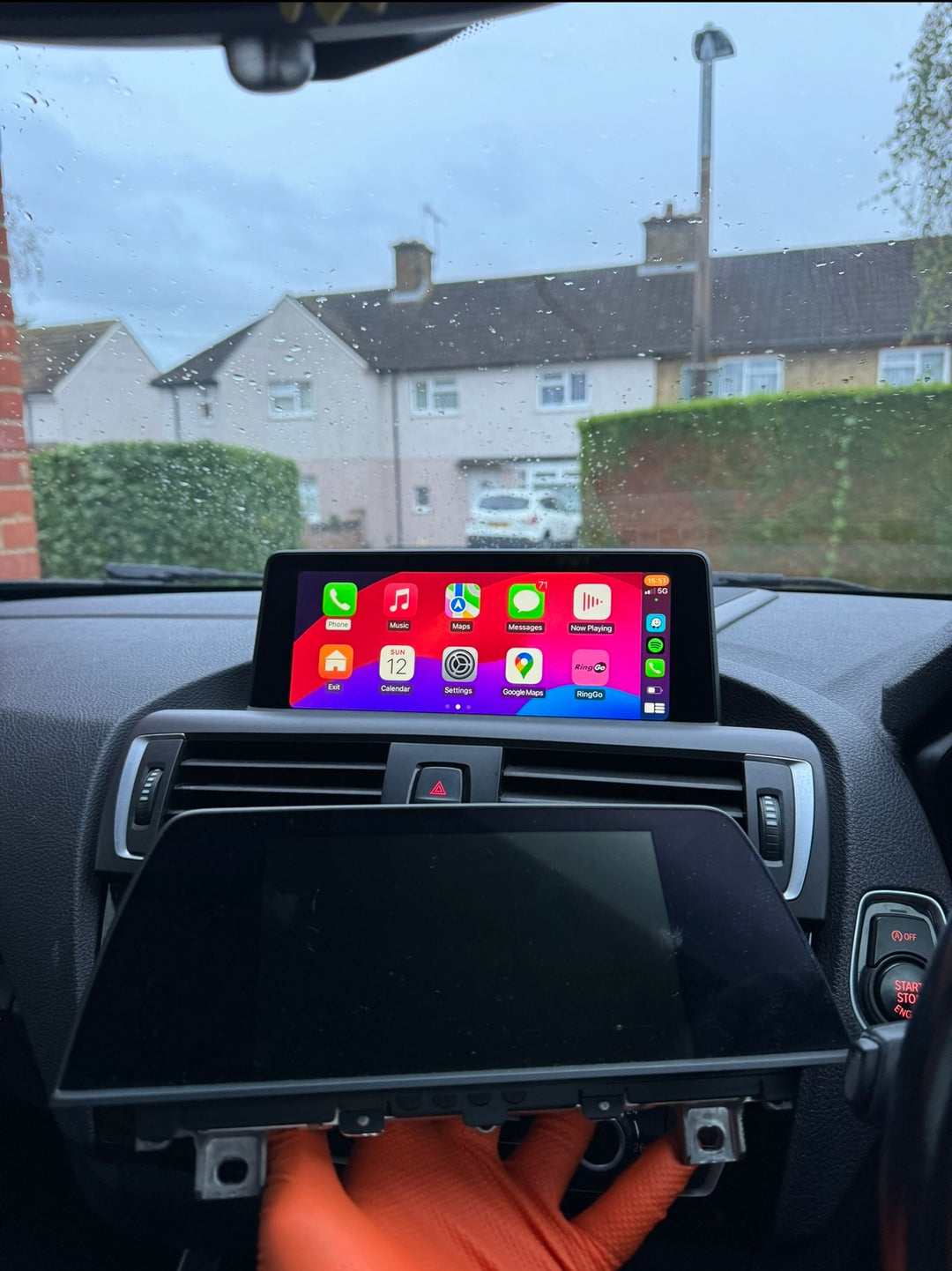 BMW NBT ProNav Screen Retrofit with Apple CarPlay Integration