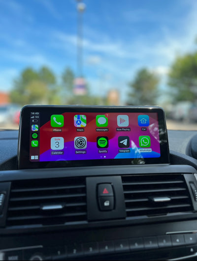 BMW F-Series, 10.25 inch screen (Wireless Apple CarPlay/Android Auto)