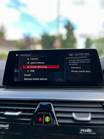 BMW Factory NBT EVO Apple CarPlay Activation